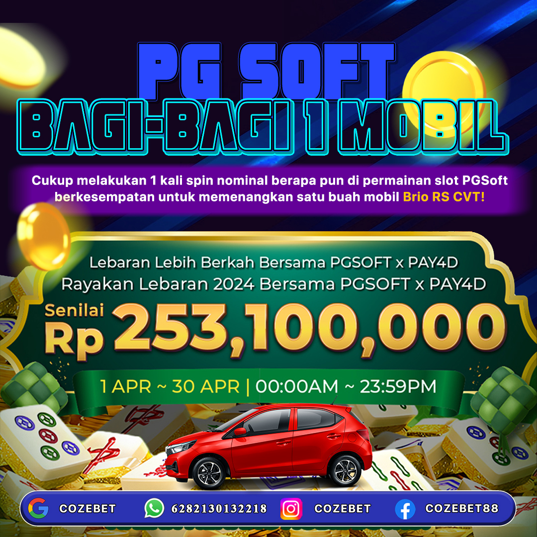 Cozebet Slot: Mainkan Besar Seru Game Jackpot Dengan