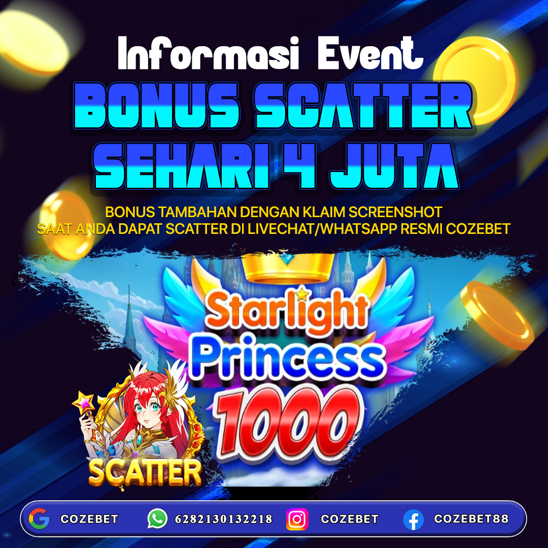 Cozebet Slot: Setiap Game Hari Bonus Dengan Mainkan