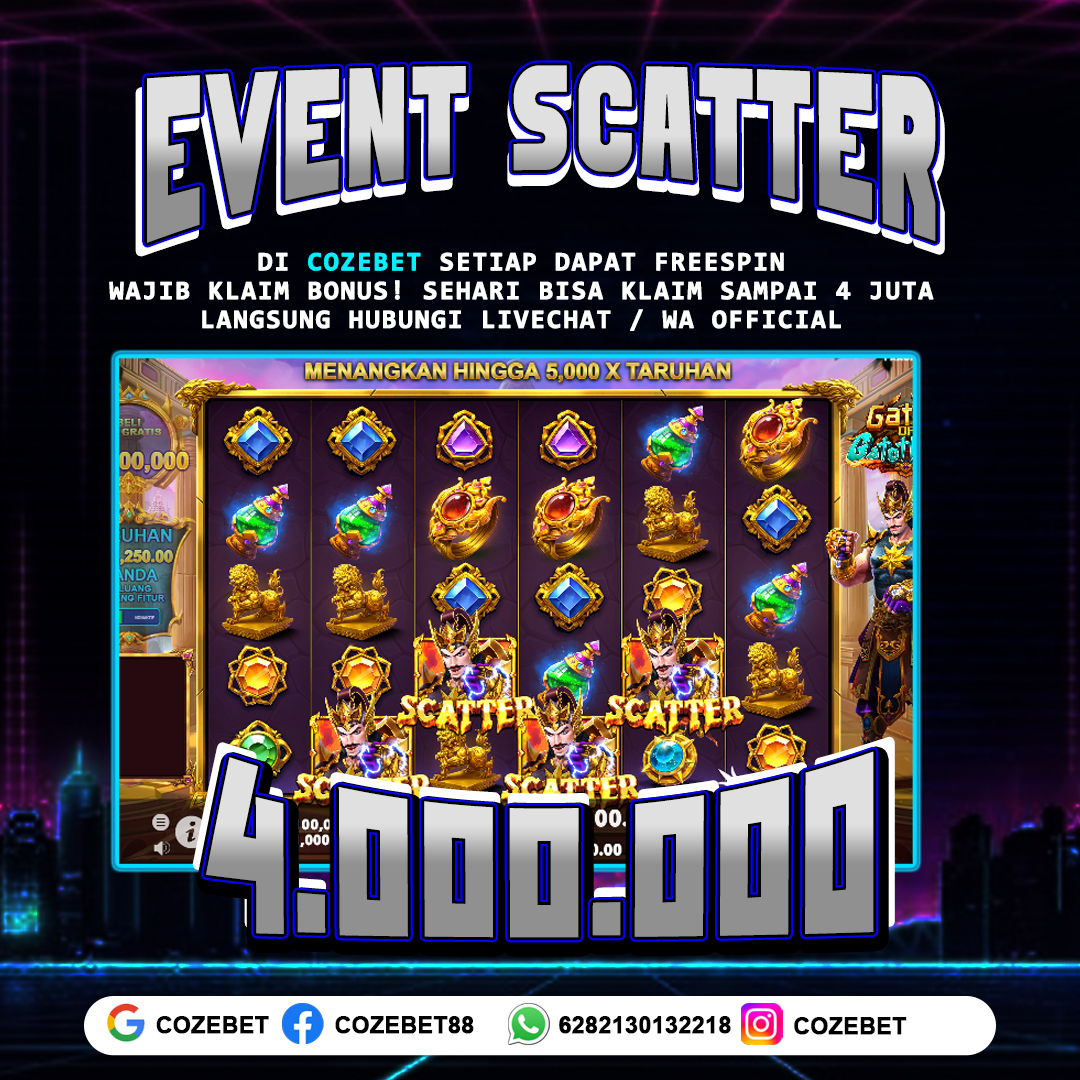 Cozebet Daftar: Slot Dengan Gacor Akses Mudah